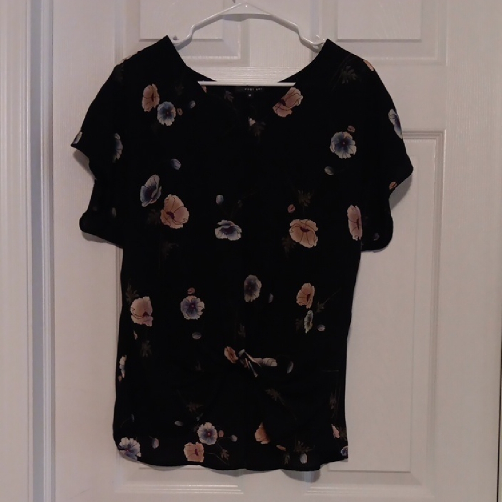 Stitchfix Floral Black Women's Top